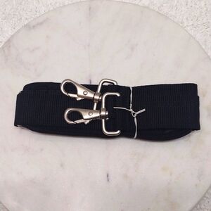 Black Shoulder Padded Strap Adjustable 38"-49" Long x 1 1/2" Wide #99-10